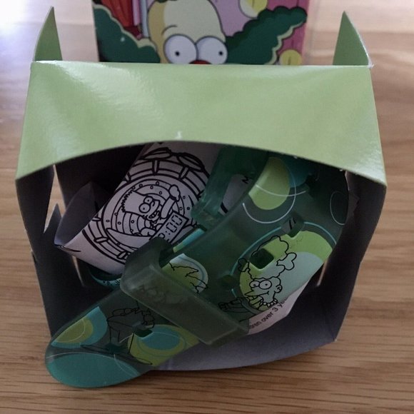 Vintage Simpsons Talking Krusty the Clown Wrist Watch Burger King 2002 NOS - Picture 4 of 5